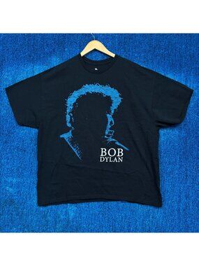 Bob Dylan Medicine Sunday Album Oversized Folk Icon Tee XL